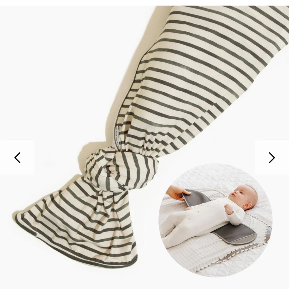 Freshly Picked Striped Baby Swaddle Wrap